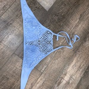 Periwinkle Lace Bikini Top